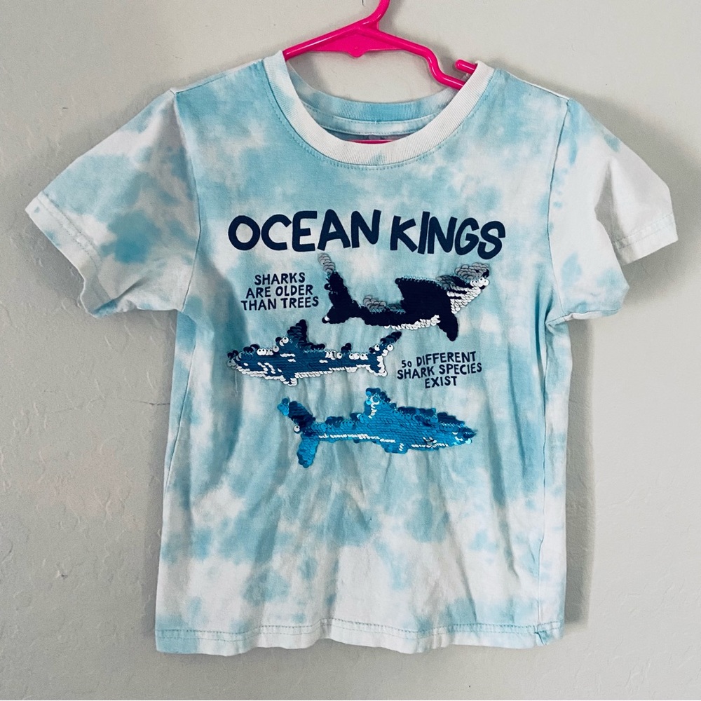 10Threads Ocean Kings Shark Shirt Size 6‎